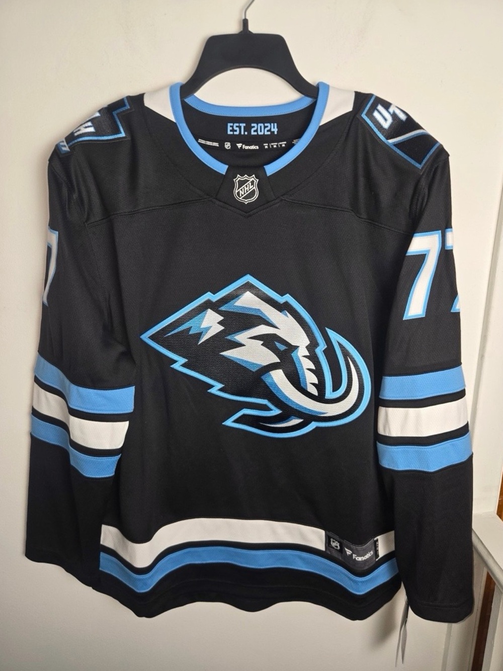 Utah Mammoth JJ Peterka Fanatics Breakaway Home Jersey Mens Medium